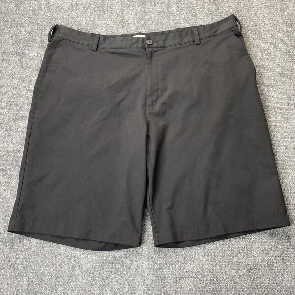 Adidas Shorts Men's 40 Black Athleisure‎ Golf Lounge Lightweight 10” Inseam - Picture 1 of 10